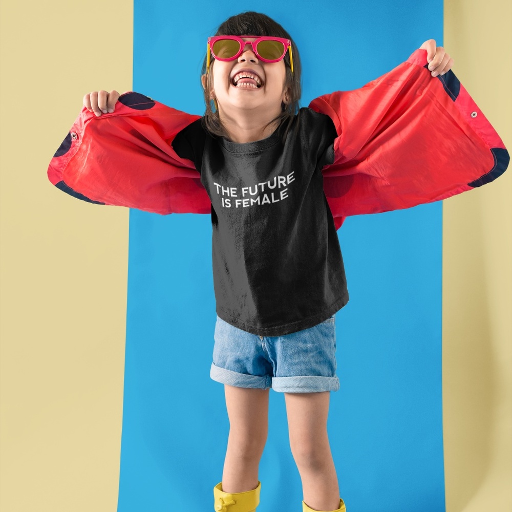 The Future Is Female T-Shirt -NB Onesie - XL Youth